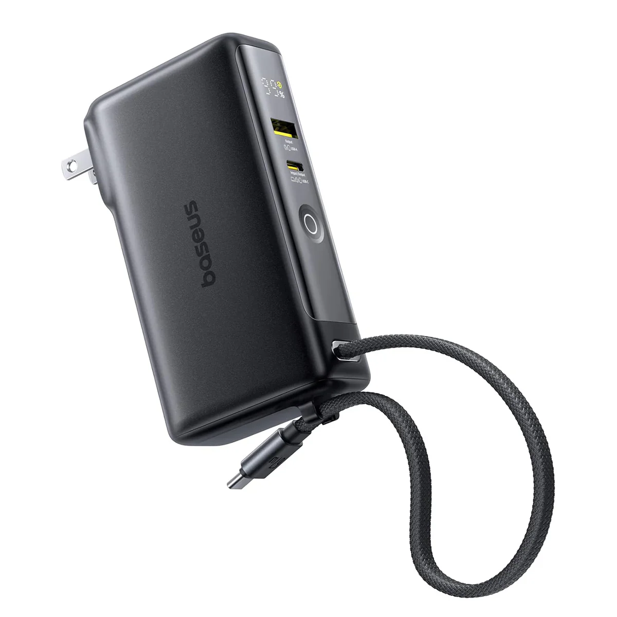 Baseus Nomos NT11 Omni Charge Digital Display Power Bank 10000mAh 67W